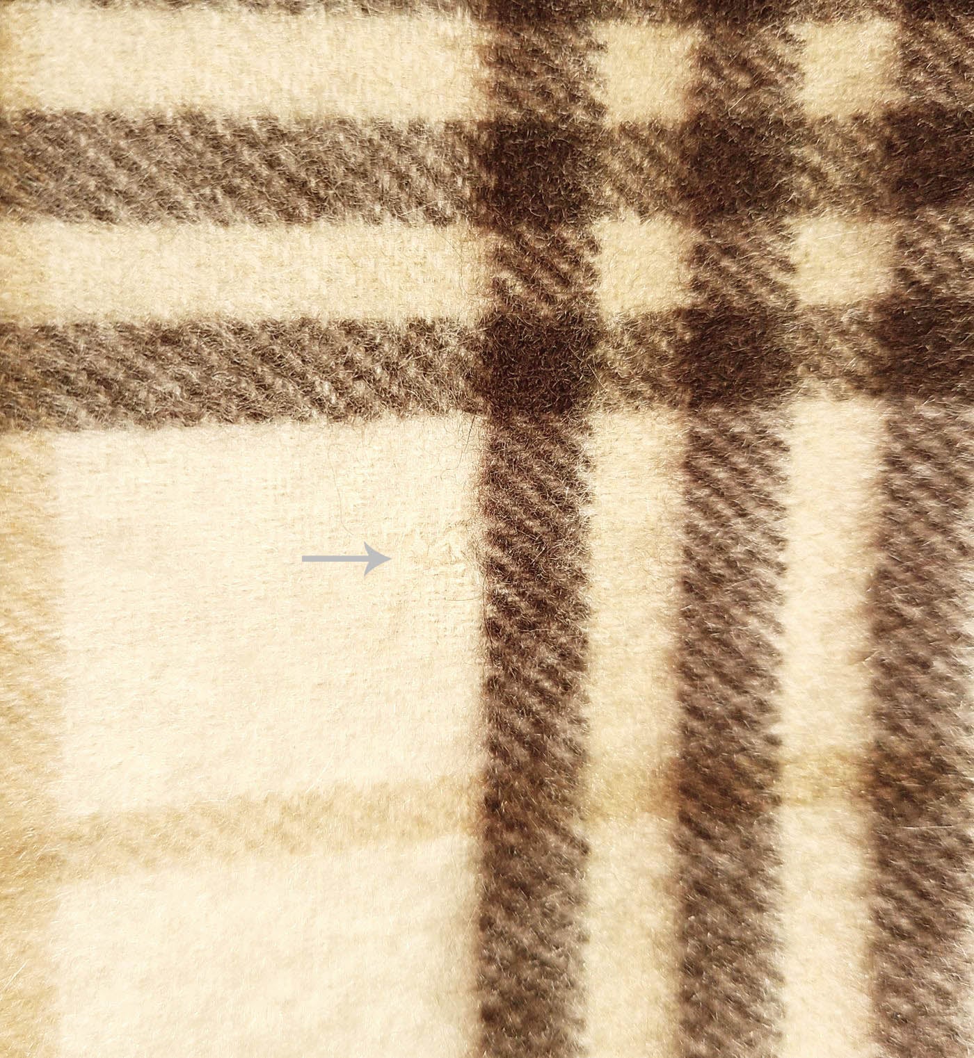 Burberry Cashmere Cream Nova Check Scarf Scarf Burberry