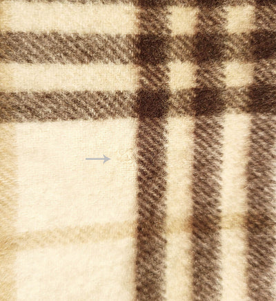 Burberry Cashmere Cream Nova Check Scarf Scarf Burberry