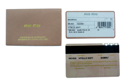 Miu Miu Bamboo Leather 2Way Bag Bag Miu Miu