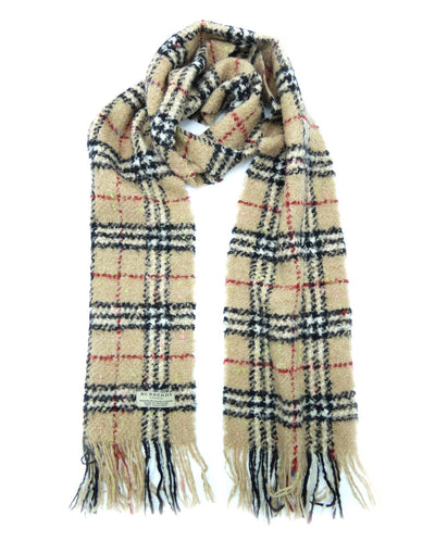 Burberry Wool Nova Check Camel Scarf Scarf Burberry