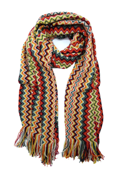 Missoni Multi Zig Zag Scarf Scarf Missoni