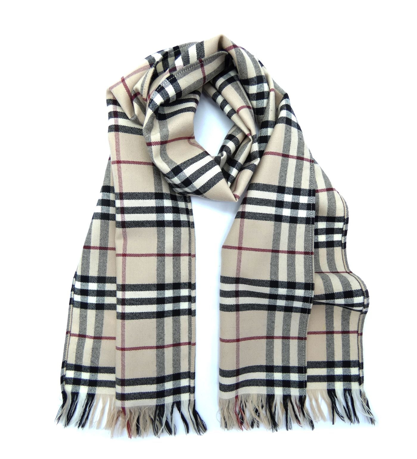 Burberry Brit Cotton and Wool Light Nova Check Scarf Scarf Burberry