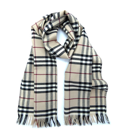 Burberry Brit Cotton and Wool Light Nova Check Scarf Scarf Burberry