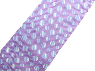 Burberry Lilac and Turquoise Graphic Print Silk Tie Ties Burberry