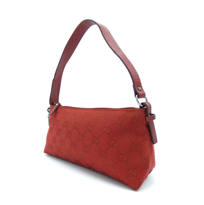 Gucci Red Canvas Guccissimo GG Pochette Bag Gucci