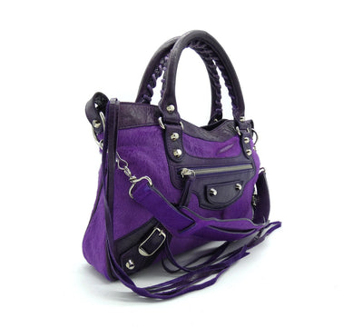 Balenciaga Violet Limited Edition First 2way Pony Bag Balenciaga