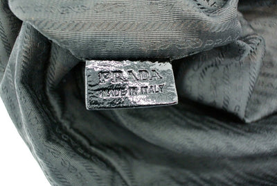 Prada Black Patent Quilted Tote Bag Prada