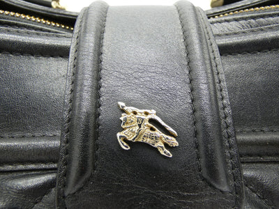 Burberry Black Leather Prorsum Bag Bag Burberry