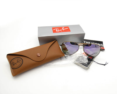 Ray Ban Aviator Sunglasses RB 3025 58 Sunglasses Ray Ban