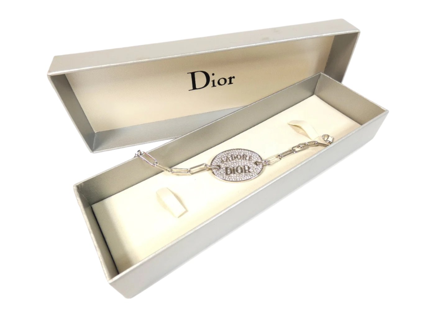 Christian Dior J'Adore Dior Swarovski and Silver Bracelet Bracelet Christian Dior