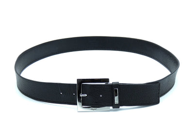 Salvatore Ferragamo Black Leather Belt Belt Salvatore Ferragamo