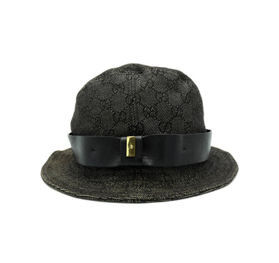Gucci Brown GG Canvas Bucket Hat Hats Gucci