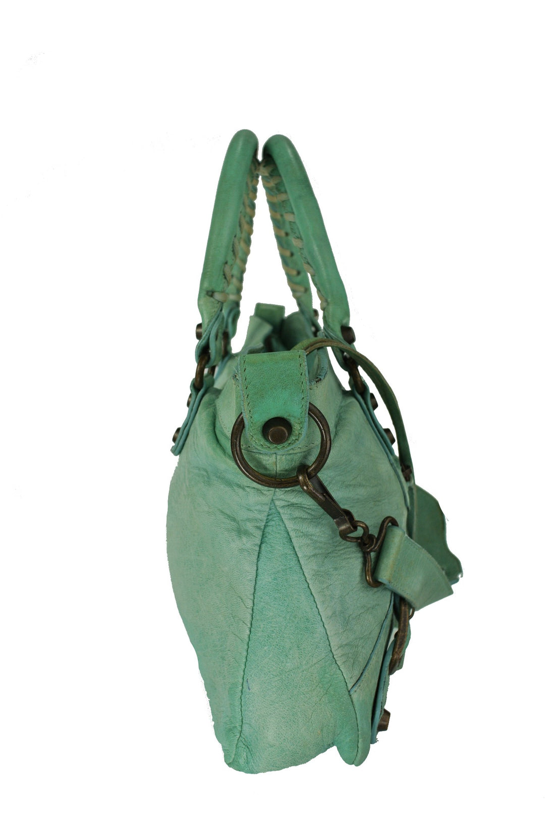 Balenciaga Pistachio Chevre First 2way Bag – Occhi Azzurri Balenciaga Pistachio Chevre First 2way Bag – Occhi Azzurri