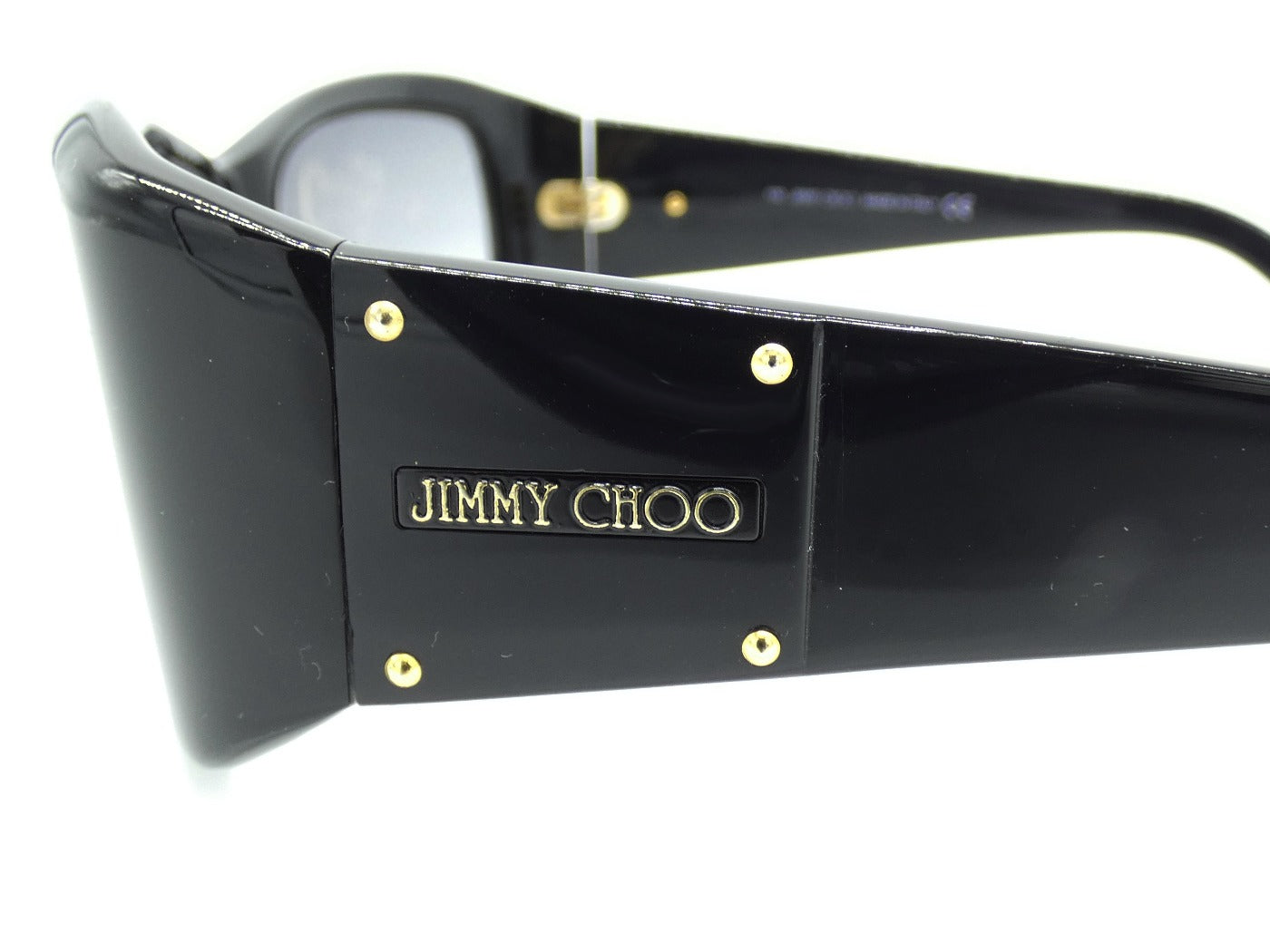 Jimmy Choo Black and Gold Sunglasses Mary/S Sunglasses Jimmy Choo