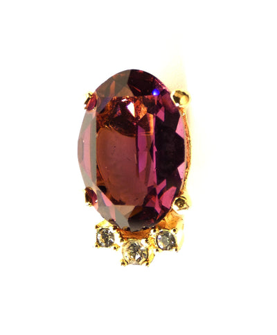 Christian Dior Amethyst Earrings Earrings Christian Dior