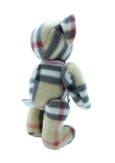 Burberry London Cashmere Jointed Teddy Bear Collectable Burberry