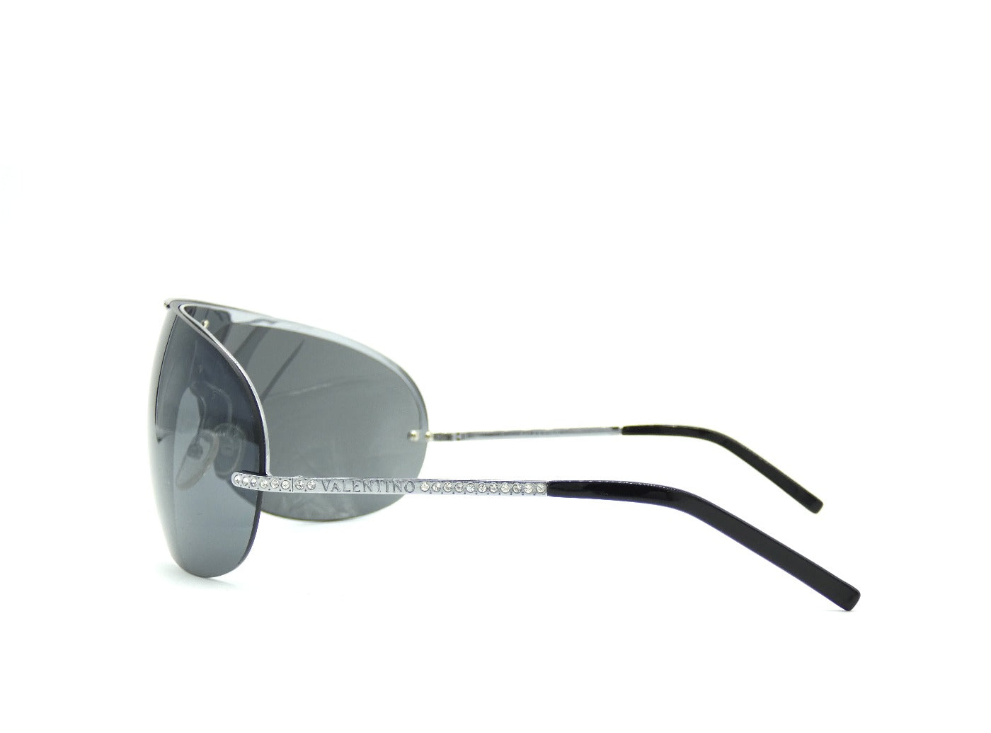 Valentino Vintage Shield Crystal Sunglasses 5491/S Sunglasses Valentino