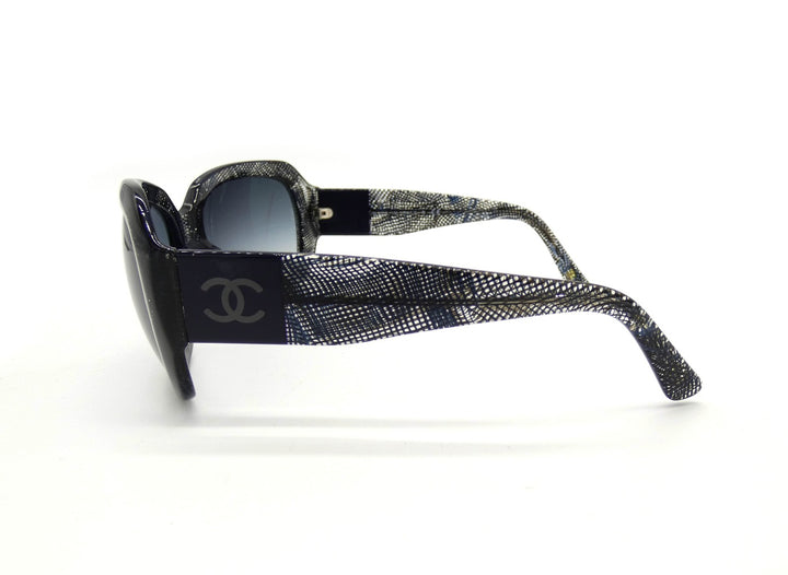 Chanel Vintage Dark Blue Clear Lace Sunglasses 5146 – Occhi Azzurri