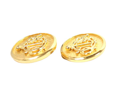 Christian Dior Logo Earrings Earrings Christian Dior