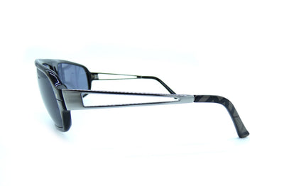 Burberry Smoked Nova Check Men's Sunglasses B8387/SL Sunglasses Burberry