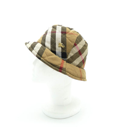 Burberry Quilted Nova Check Bucket Hat Hats Burberry