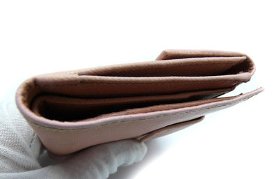 Prada Pink Enamel Clasp Vintage Wallet Wallet Prada