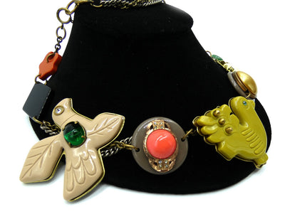 Chloe Vintage Chunky Art Necklace Necklace Chloe