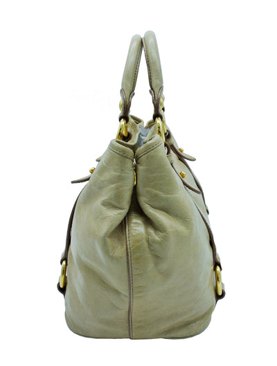 Miu Miu Bamboo Leather 2Way Bag Bag Miu Miu