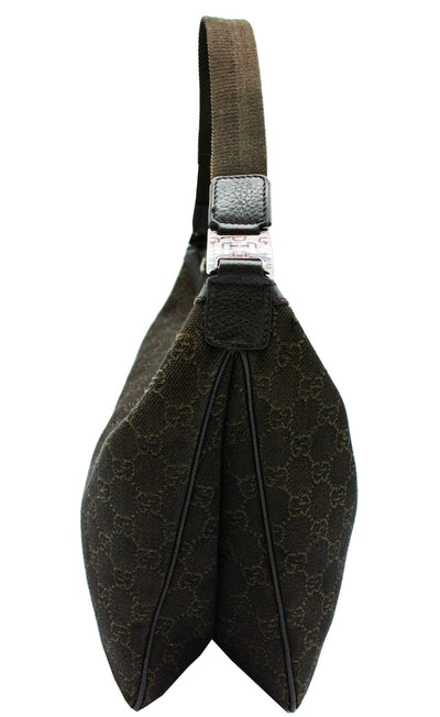 Gucci Dark Brown GG Monogram Medium Pop Hobo Bag Gucci