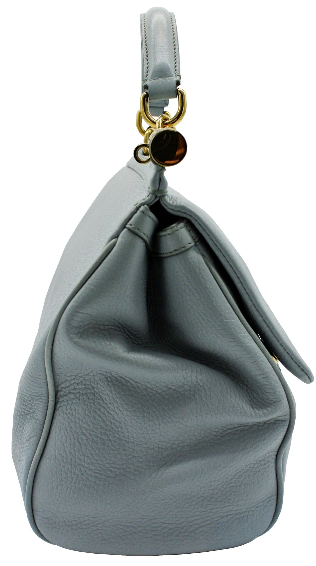 Dolce & Gabbana Miss Sicily Blue Leather Bag Bag Dolce & Gabbana