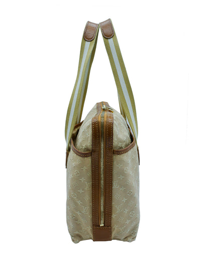 Louis Vuitton Vintage Mini Lin Mary Kate Tan Canvas Tote Bag Louis Vuitton