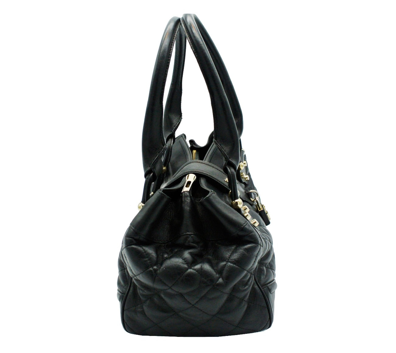 Burberry Black Leather Prorsum Bag Bag Burberry