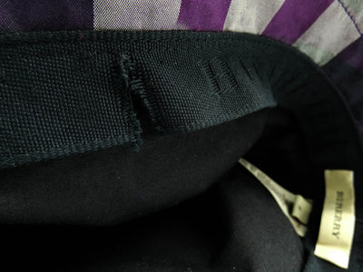 Burberry Purple Nova Check Cloche Bucket Hat Hats Burberry