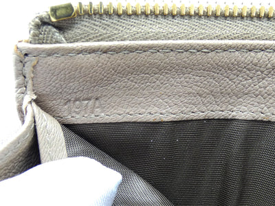 Miu Miu Beige Studded Continental Wallet Wallet Miu Miu