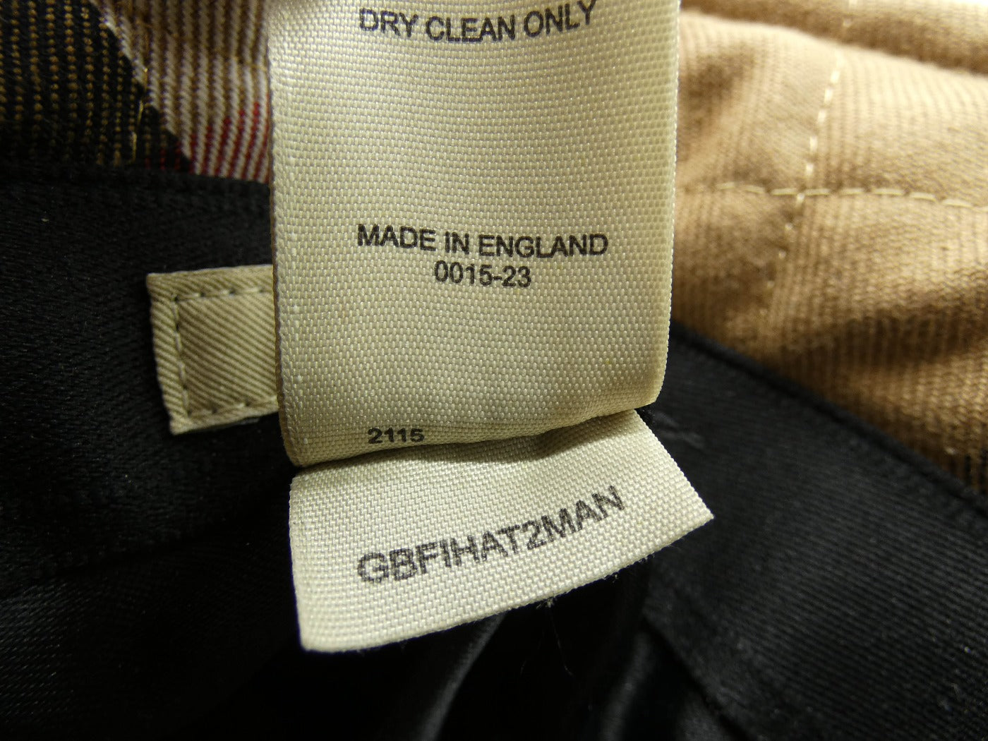 Burberry Quilted Nova Check Bucket Hat Hats Burberry