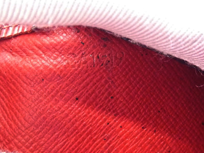 Louis Vuitton Vintage Red Epi Leather Continental Wallet Wallet Louis Vuitton