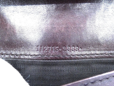 Gucci Guccissimo Bordeaux Vintage Long Wallet Wallet Gucci