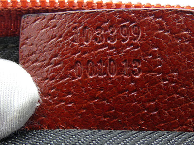 Gucci Red Canvas Guccissimo GG Pochette Bag Gucci