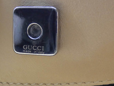Gucci Tan Leather Slimline Shoulder Bag Bag Gucci