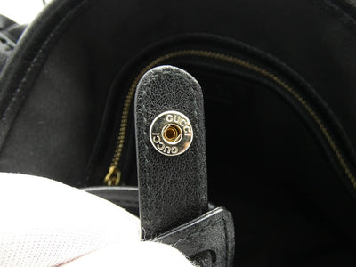 Gucci Black GG Canvas Pelham Medium Hobo Bag Gucci