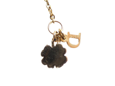 Christian Dior Clover Charm Necklace Necklace Christian Dior