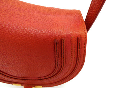 Chloe Autumn Red Mini Marcie Bag Bag Chloe