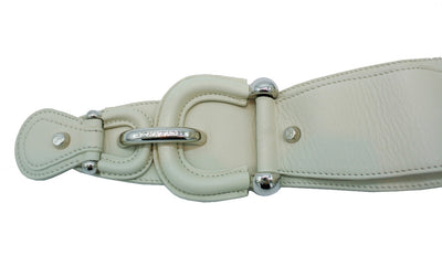 Burberry Prorsum White Leather Hillgate Hobo Bag Burberry
