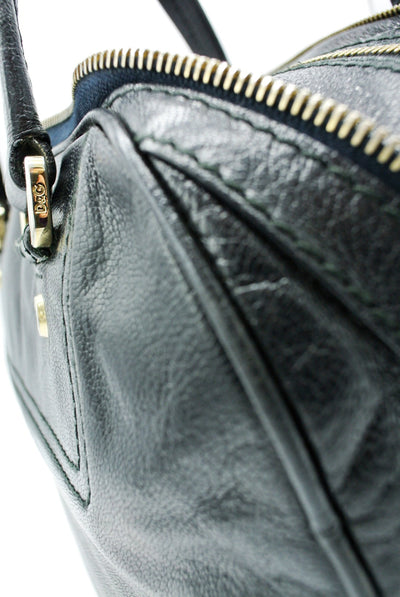 D & G Black Leather Bag Vilma Shoulder Bag Bag Dolce & Gabbana