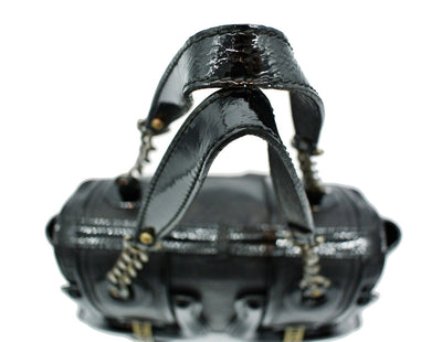 Fendi Black Grained Leather B Bag Bag Fendi