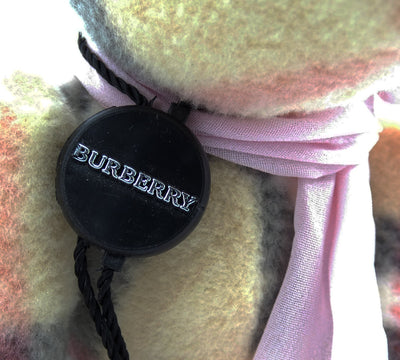 Burberry London Cashmere Jointed Teddy Bear Collectable Burberry
