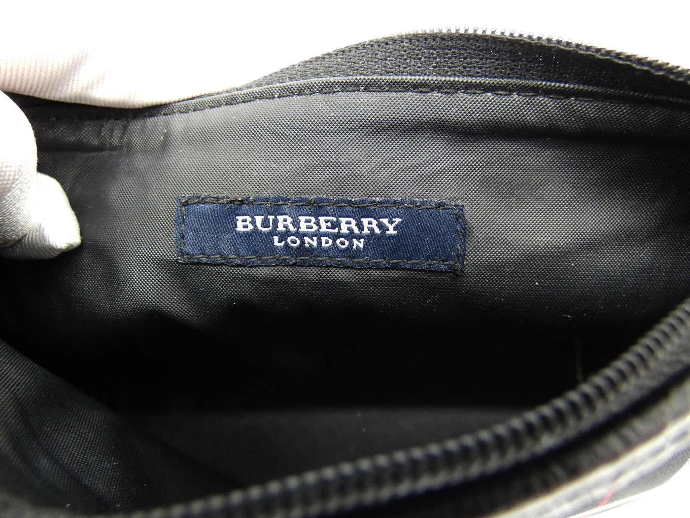 Burberry Black House Check Cosmetic Bag Bag Burberry