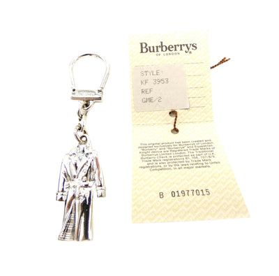 Burberrys Vintage Silver Mac Keychain Keychains Burberry