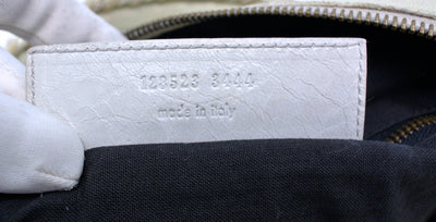 Balenciaga Cream Agneau Twiggy Bag Balenciaga
