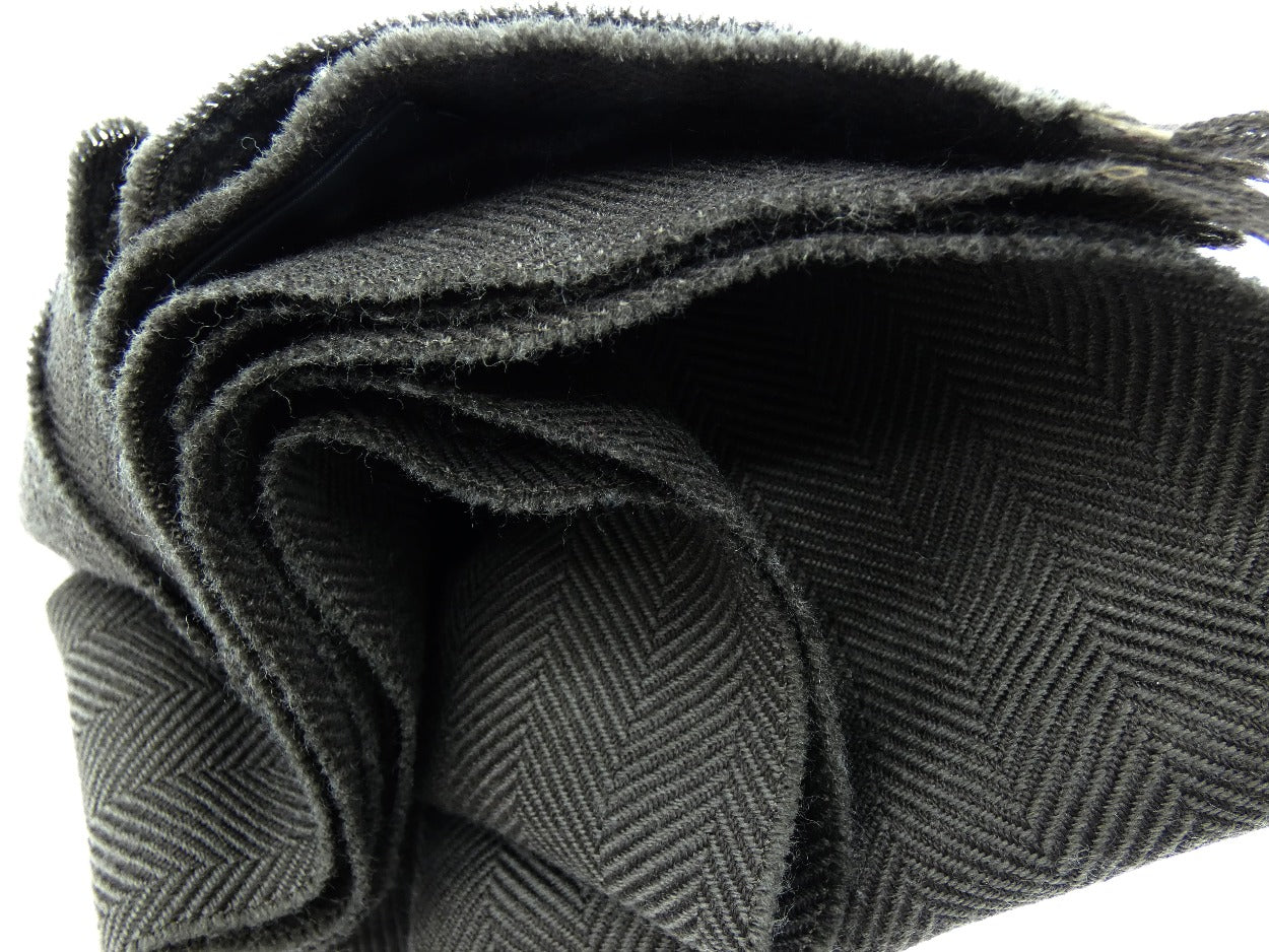 Gucci Hysteria Dark Brown Wool Scarf Scarf Gucci